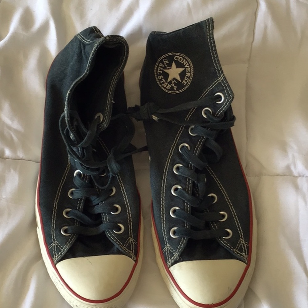 Converse Chuck Taylor 70 Hi Mens Size 10 Navy Athletic Shoes Sneakers 162050C